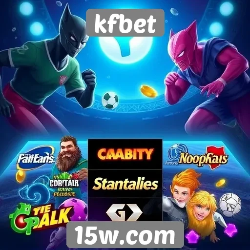 Comparativo de jogos disponíveis no kfbet